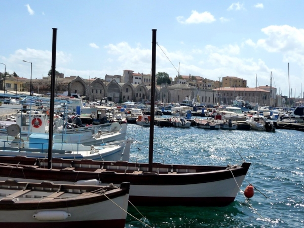 Zdjęcie z Grecji - Chania- port