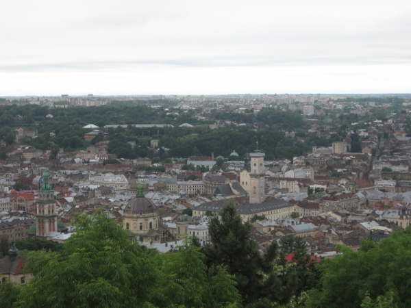 Zdjęcie z Ukrainy - Lwów-panorama