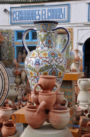 Zdjęcie z Tunezji - wyroby ceramiczne