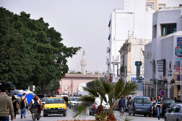 Zdjęcie z Tunezji - uliczka starego miasta