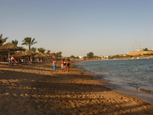 Zdjęcie z Egiptu - plaża w Nama Bay