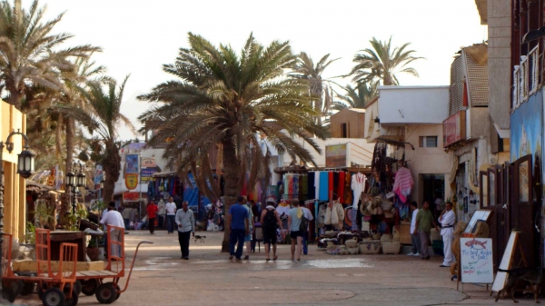 Zdjęcie z Egiptu - Deptak w Dahab
