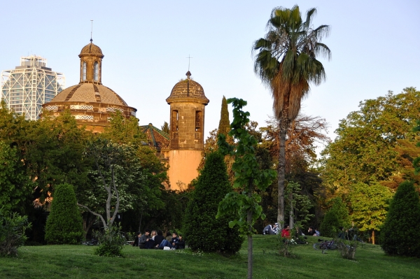 Zdjęcie z Hiszpanii - Park Ciudadela