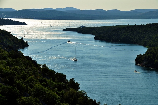 Zdjęcie z Chorwacji - Ujście rzeki Krka