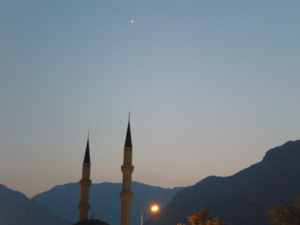 Zdjęcie z Turcji - Minarety nocą