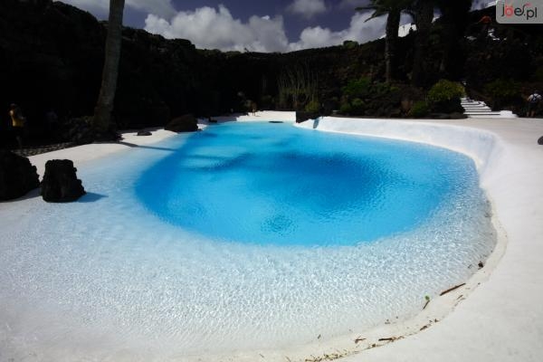 Zdjęcie z Hiszpanii - basen w Jameos del Aqua