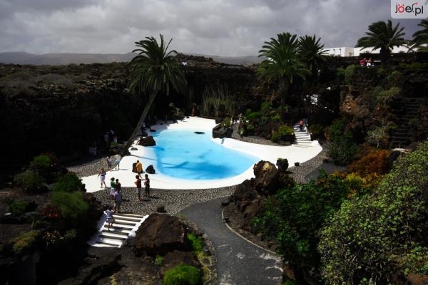 Zdjęcie z Hiszpanii - Basen w Jameos del Aqua