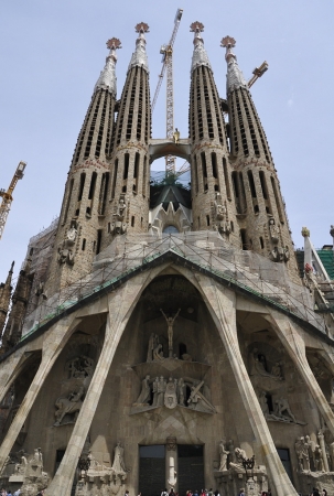 Zdjęcie z Hiszpanii - Sagrada Familia