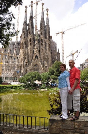 Zdjęcie z Hiszpanii - Sagrada Familia