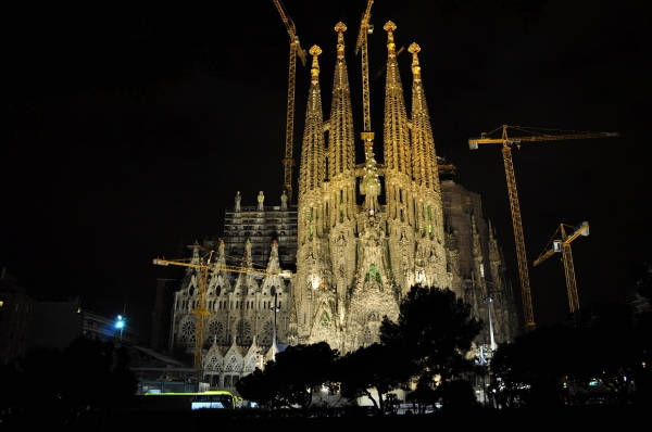 Zdjęcie z Hiszpanii - Sagrada Familia