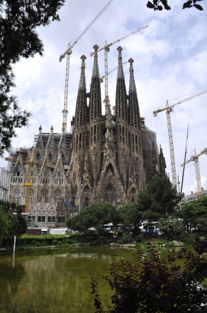 Zdjęcie z Hiszpanii - Sagrada Familia