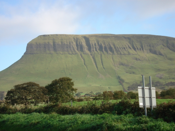 Zdjęcie z Irlandii - Góra Ben Bulben
