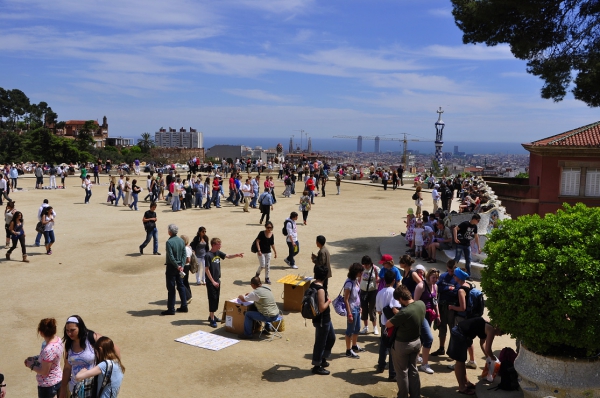 Zdjęcie z Hiszpanii - Park Guell