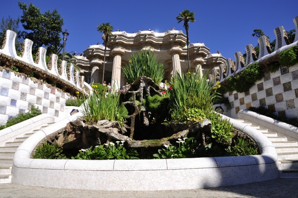 Zdjęcie z Hiszpanii - Park Guell