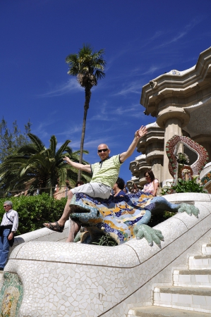 Zdjęcie z Hiszpanii - Park Guell