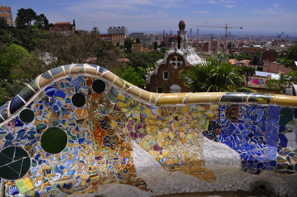 Zdjęcie z Hiszpanii - Park Guell