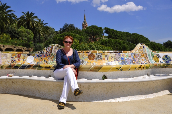 Zdjęcie z Hiszpanii - Park Guell