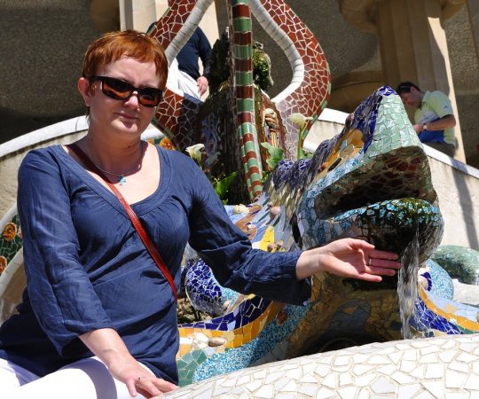 Zdjęcie z Hiszpanii - Park Guell