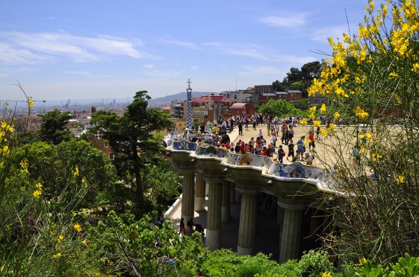 Zdjęcie z Hiszpanii - Park Guell