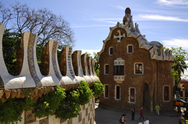 Zdjęcie z Hiszpanii - Park Guell