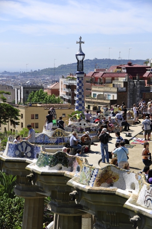 Zdjęcie z Hiszpanii - Park Guell
