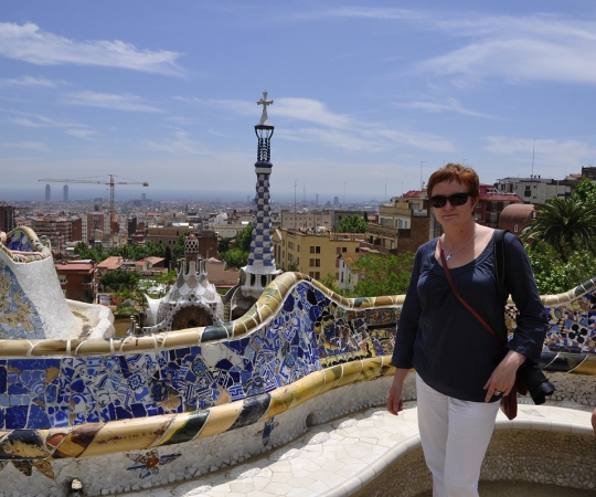 Zdjęcie z Hiszpanii - Park Guell