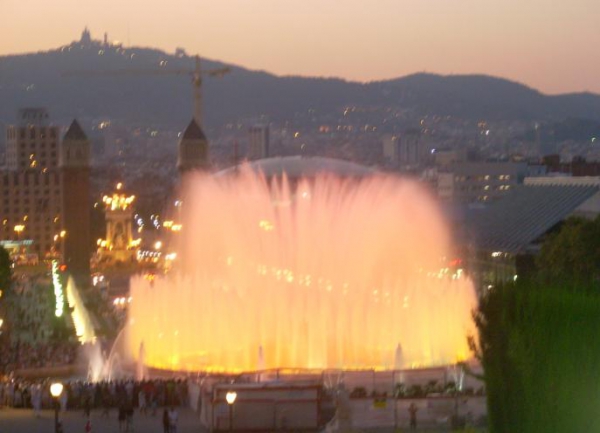 Zdjęcie z Hiszpanii - Fuente Mágica de Montjuic
