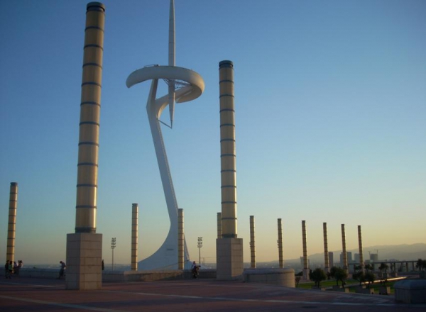 Zdjęcie z Hiszpanii - Torre Telefonica Montjuic