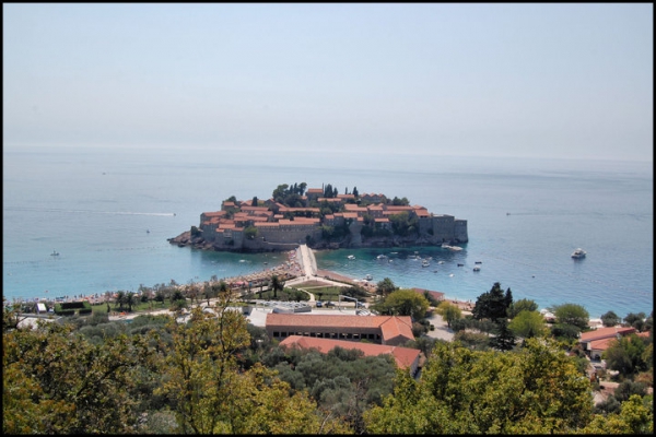 Zdjęcie z Czarnogóry - Sveti Stefan