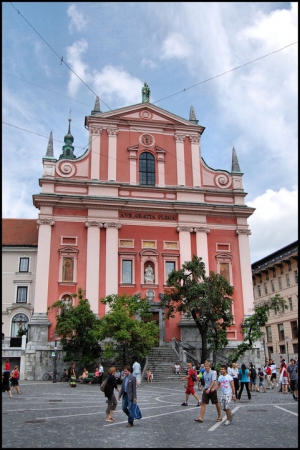 Zdjęcie ze Słowenii - Prešernov trg, Ljubljana