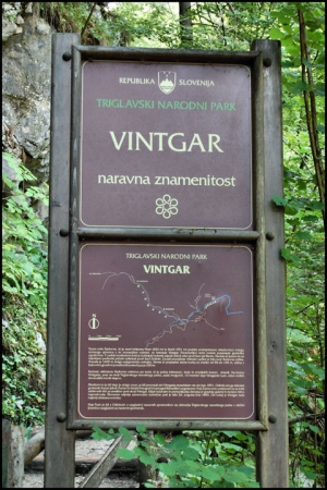 Zdjęcie ze Słowenii - The Vintgar Gorge
