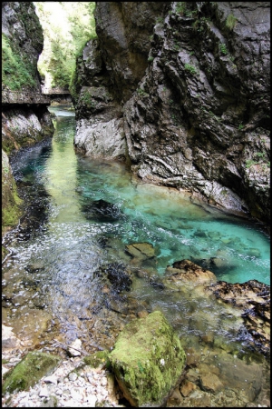 Zdjęcie ze Słowenii - The Vintgar Gorge