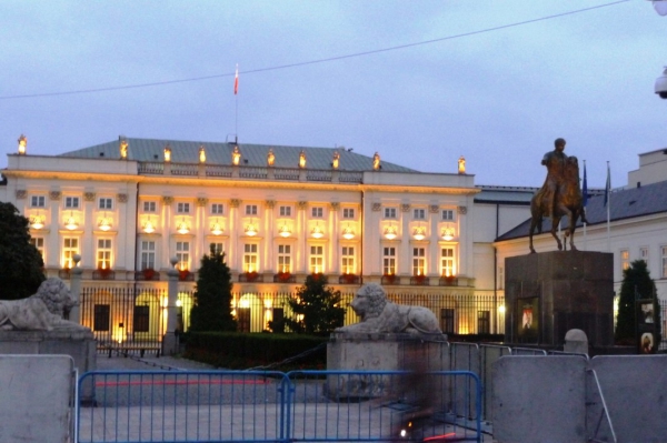 Zdjęcie z Polski - Pałac Prezydencki