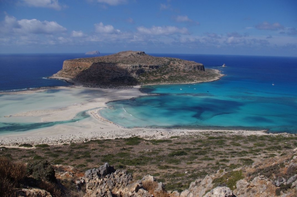 Zdjęcie z Grecji - laguna Balos