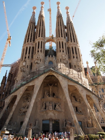 Zdjęcie z Hiszpanii - Sagrada Familia