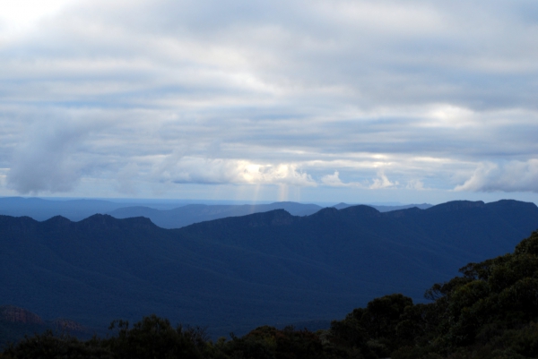 Zdjęcie z Australii - Gory Grampians idą spac