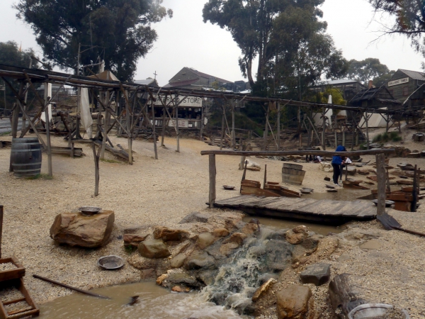 Zdjęcie z Australii - Skansen Sovereign Hill...