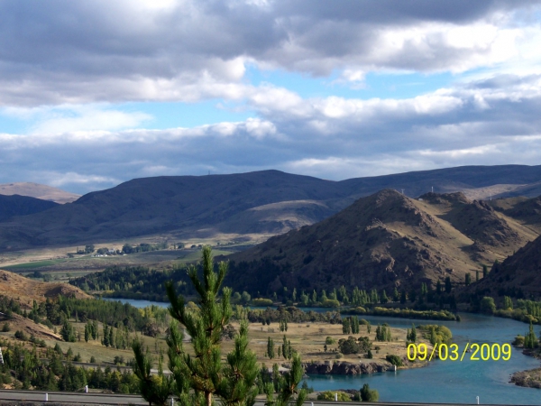 Zdjęcie z Nowej Zelandii - Rzeka Waitaki River