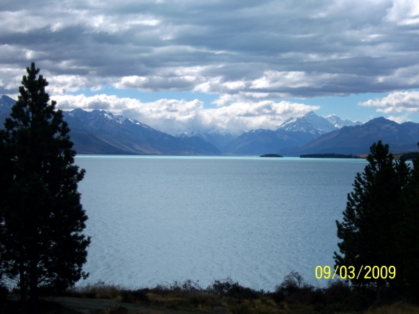 Zdjęcie z Nowej Zelandii - Jezioro Lake Tekapo...
