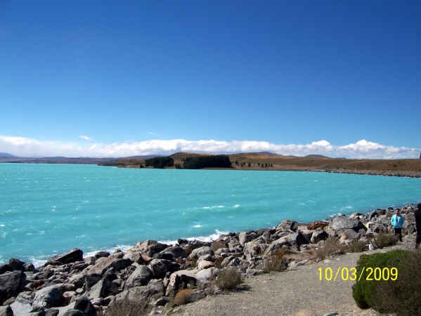 Zdjęcie z Nowej Zelandii - Jezioro Lake Pukaki...