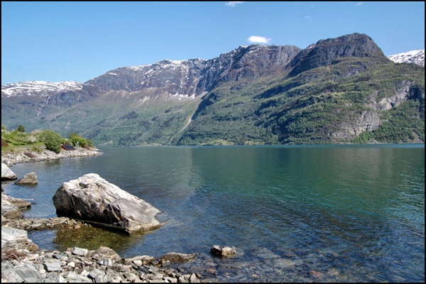 Zdjęcie z Norwegii - Aurlandsfjord