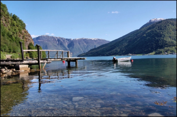 Zdjęcie z Norwegii - Aurlandsfjord