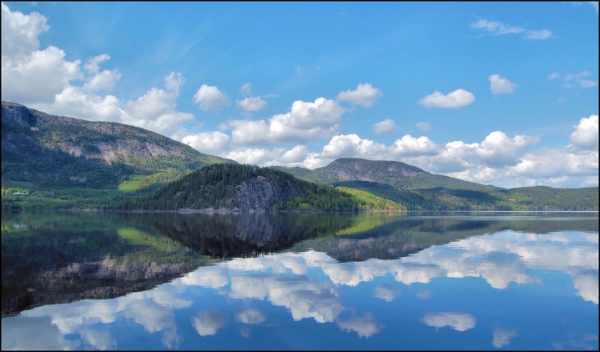 Zdjęcie z Norwegii - okolice Honefoss