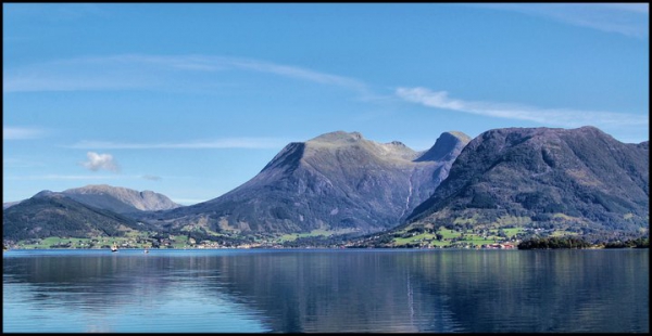 Zdjęcie z Norwegii - Eidfjorden
