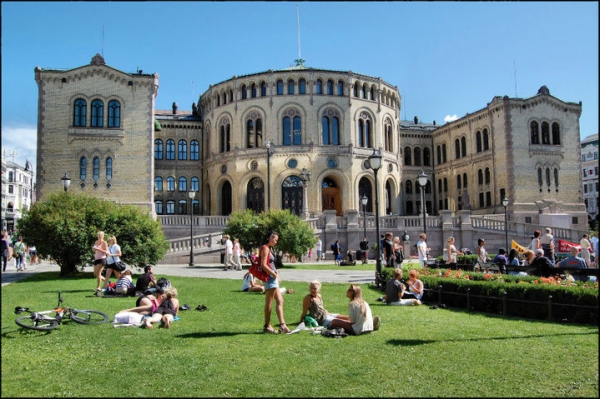 Zdjęcie z Norwegii - Oslo, Stortinget
