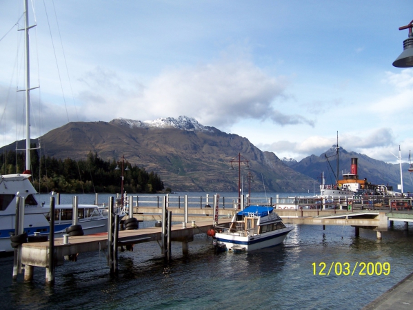 Zdjęcie z Nowej Zelandii - Queenstown- przystan