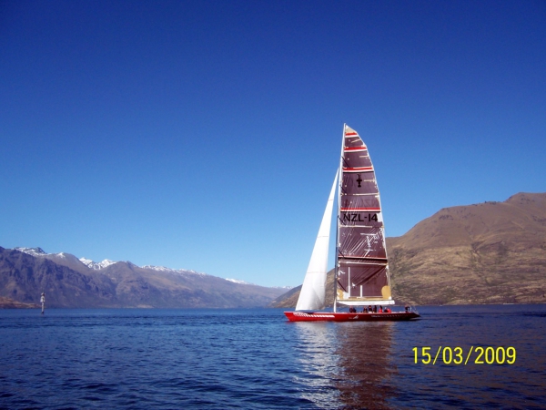Zdjęcie z Nowej Zelandii - Jezioro Wakatipu