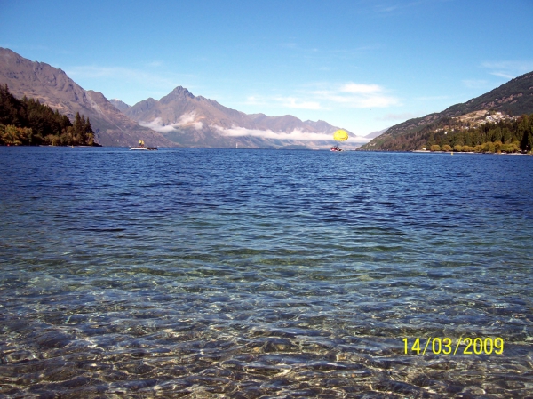 Zdjęcie z Nowej Zelandii - Jezioro Wakatipu...