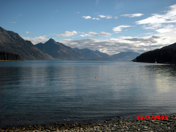 Zdjęcie z Nowej Zelandii - Jezioro Wakatipu...