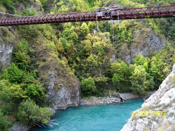 Zdjęcie z Nowej Zelandii - Bungy jumping...